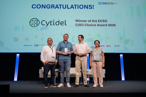 Cytidel wins the ECSO CISO Choice Award 2026