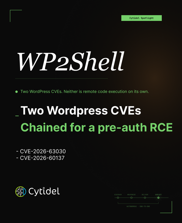 WP2Shell: The Pre-Auth RCE Hiding in the Gap Between Two WordPress CVEs