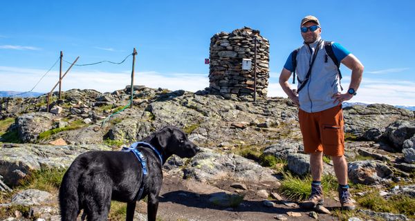 Gullfjellstoppen 987 moh – høyteste fjell i Bergen