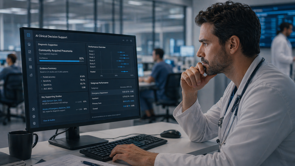 What Studies Actually Say About AI Clinical Decision Support Accuracy