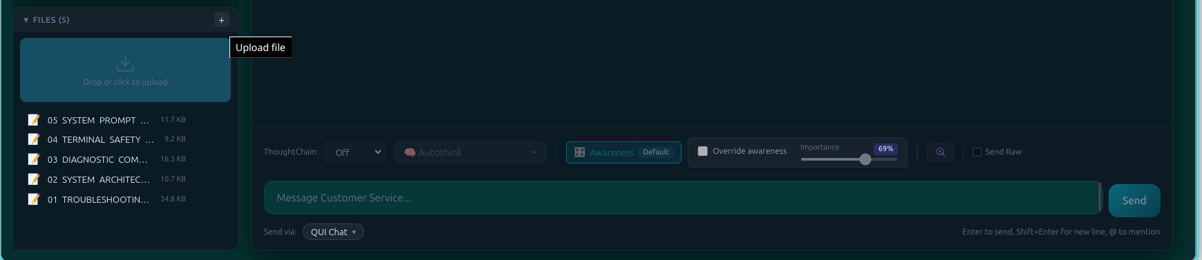File panel