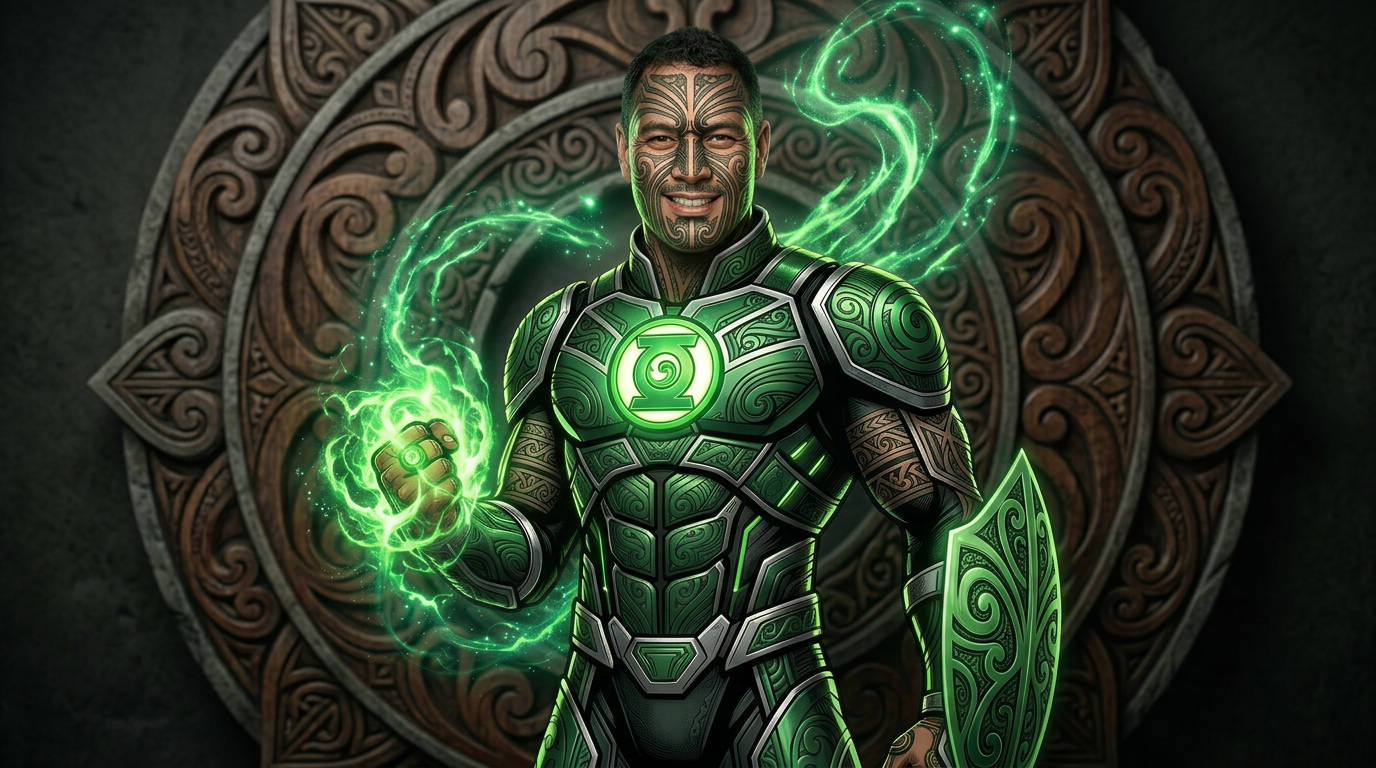 The Māori Green Lantern
