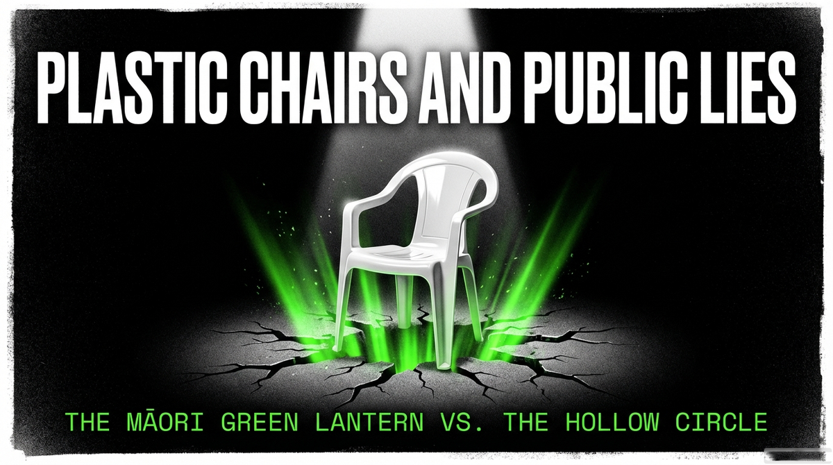 "THE BURGER, THE CHAIR, AND THE EMPTY SEAT OF ACCOUNTABILITY: How a Pork-and-Venison Lunch Melted a National Party MP Faster Than the Cheese on My Bun" - 22 February 2026