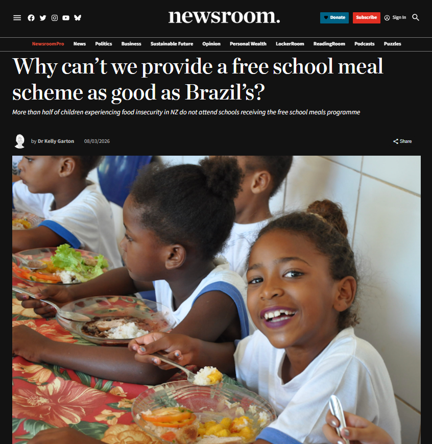 "THE STARVING OF THE SEEDLINGS: How Aotearoa's Coalition of Cruelty Chose Corporate Efficiency Over the Hunger of Papatūānuku's Tamariki" - 9 March 2026