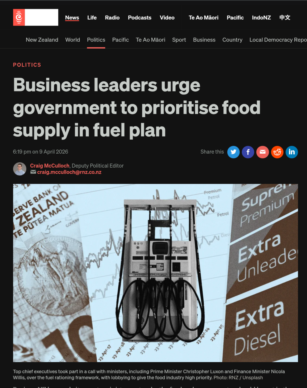 "THE BOARDROOM BURNS LAST: How Business Leaders Hijacked the Fuel Crisis Conversation While Waihau Bay Had Nothing Left to Burn" - 10 April 2026