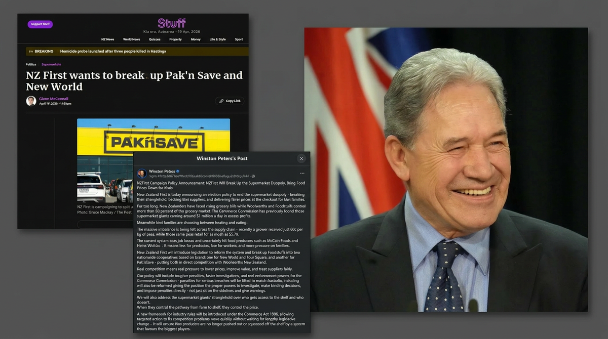 "THE POISONED KETE: HOW WINSTON PETERS SELLS ROTTEN KAI AND CALLS IT A FEAST" - 19 April 2026