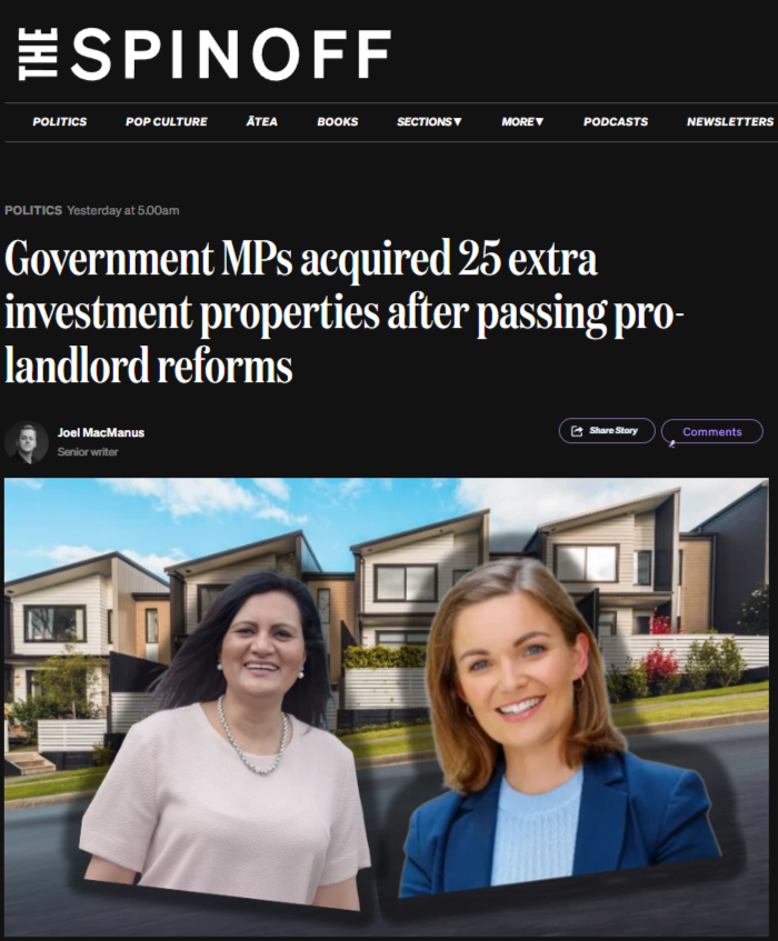 "THE LANDLORD PARLIAMENT: HOW AOTEAROA'S RULING CLASS VOTED ITSELF RICH WHILE WHĀNAU SLEPT IN CARS" - 28 May 2026