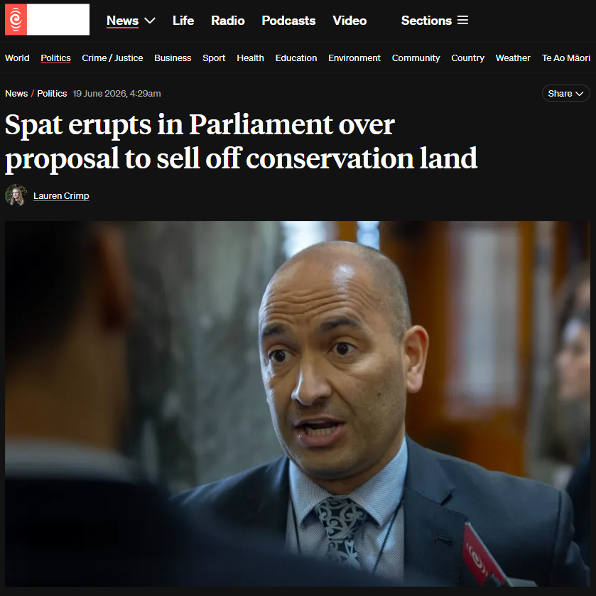 POTAKA - THE NEOLIBERAL MĀORI AND THE FIVE-MILLION-HECTARE BETRAYAL" - 19 June 2026