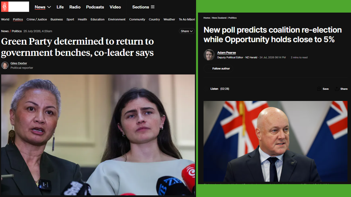 "The Garden They're Trying to Salt: How the Greens' Real Growth Gets Buried Under a Rigged Poll" - 25 July 2026