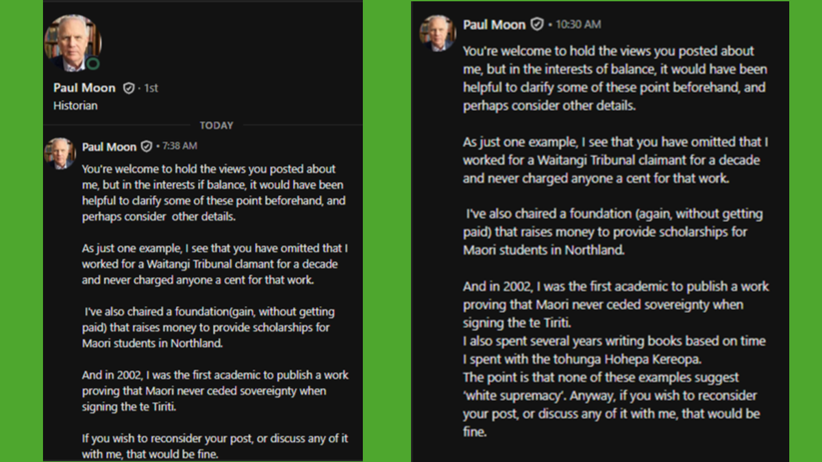 "Two Messages, One Pattern: Paul Moon's Response, Deconstructed" - 10 July 2026