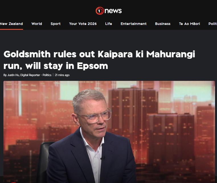 "Paul Goldsmith - Eleven Crowns, Zero Consent — How a Man Māori Never Elected Now Holds Our Spies, Our Prisons, and Our Treaty in His Hands" - 16 August 2026