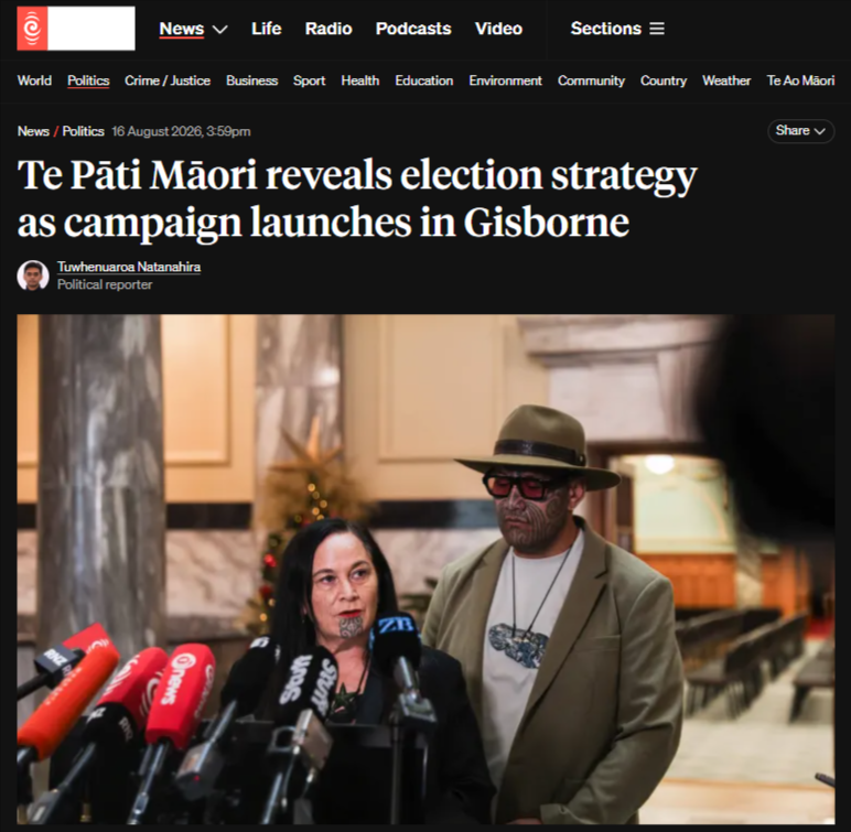"Ka Kata Te Pō: The Party That Sold You a Waka and Kept the Engine" - 17 August 2026