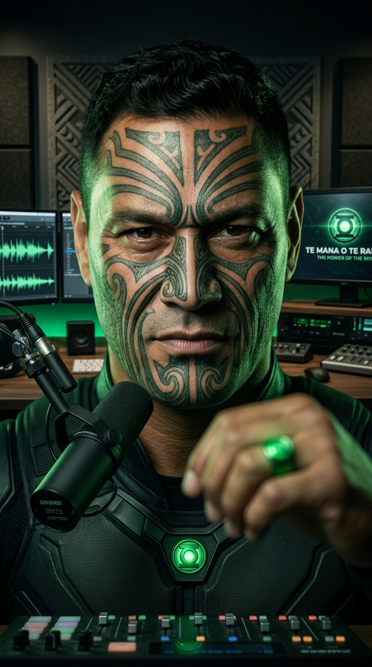 About The Māori Green Lantern