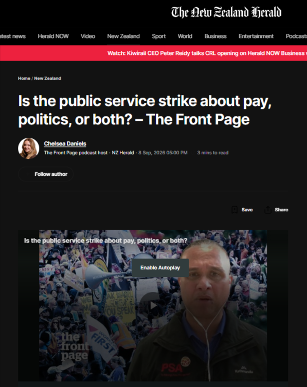 "The Picket Line Is The Receipt:" - 9 September 2026