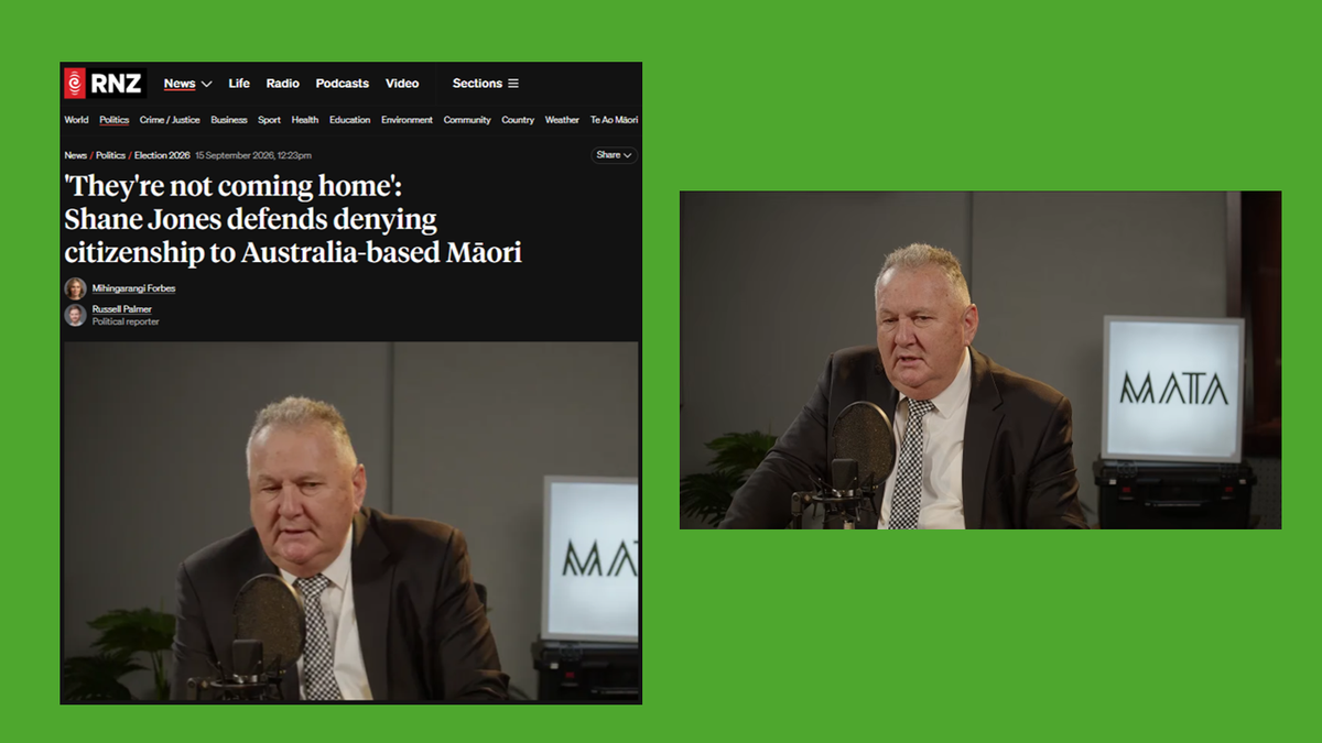 "The Poisoned Ledger: How Shane Jones Misleads Aotearoa While Whakatāne Whānau And Australia-Based Māori Carry The Bill" - 16 September 2026
