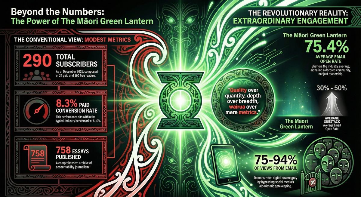 “I Am The Māori Green Lantern" - 13 January 2026