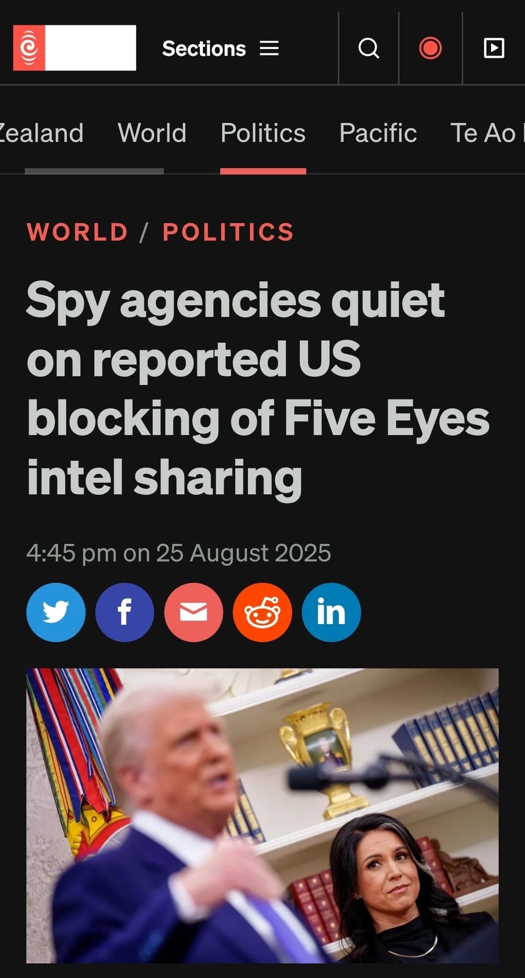 "Five Eyes, No Soul" - 26 August 2025