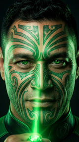 Ivor Jones The Māori Green Lantern