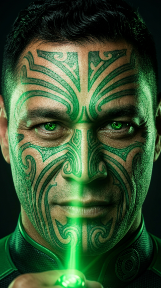 Ivor Jones The Māori Green Lantern