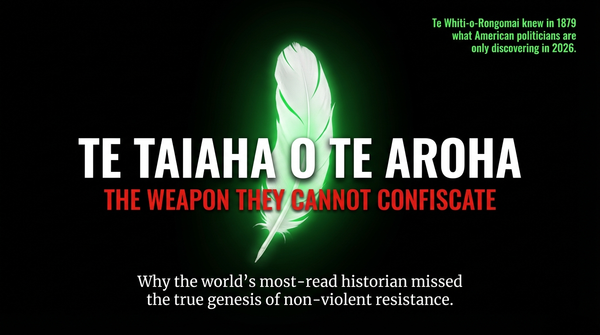 "Heather Cox-Richardson - Te Taiaha o te Aroha: The Weapon They Cannot Confiscate" - 21 February 2026