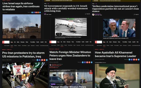 "Trump's Iran War - When a Nuclear-Free Nation Genuflects Before the Bombs That Shatter Girls' Schools — The Collapse of Aotearoa's Moral Spine Under a White Supremacist Neoliberal Government