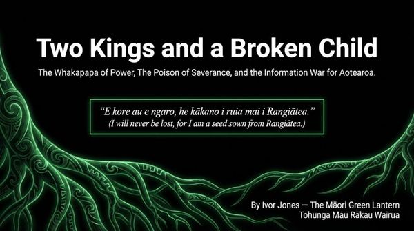 "TWO KINGS AND A BROKEN CHILD - The Whakapapa of Power, The Poison of Severance, and Why Wakanda is Te Ao Māori" - 12 April 2026