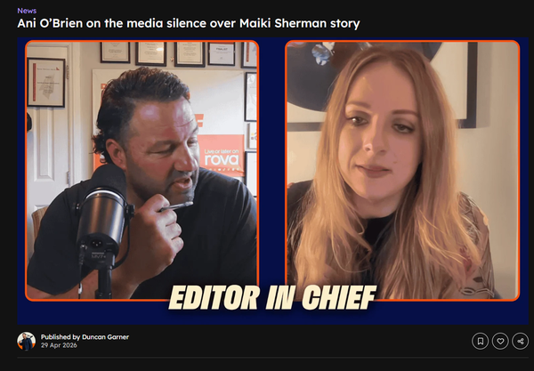 "THE FORENSIC AUDIT OF A BURIED HIT: HOW A PRESS GALLERY FROZE, A GOVERNMENT BENEFITED, AND REACTIONARY OPERATORS MOVED TO BREAK WHAT TRUST REMAINED: THE ANI OBRIEN SAGA" - 30 April 2026