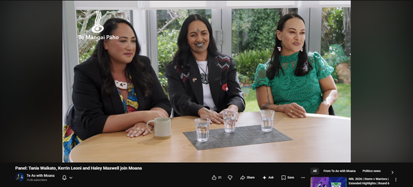 "Words Are Not Enough: A Challenge to Tania Waikato, Kerrin Leoni, and Hāley Maxwell" - 20 April 2026