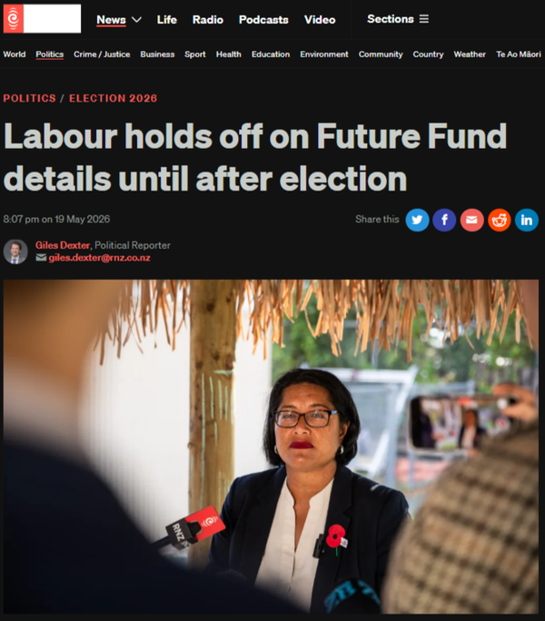 "THE EMPTY WAKA: HOW LABOUR'S FUTURE FUND SILENCE BETRAYS TE TIRITI AND MĀORI WHĀNAU" - 20 May 2026