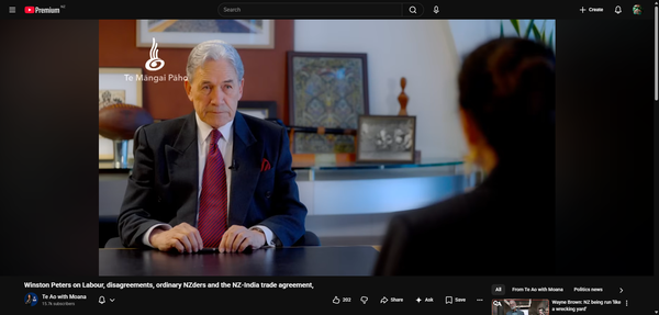 "THE SNAKE IN THE PĀTAKA: How Winston Peters Sells Rotten Kai and Calls It a Feast" - 5 May 2026