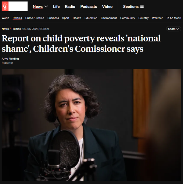 "The Locked Pātaka: How This Government Budgeted the Hunger of 169,300 Children" - 24 April 2026