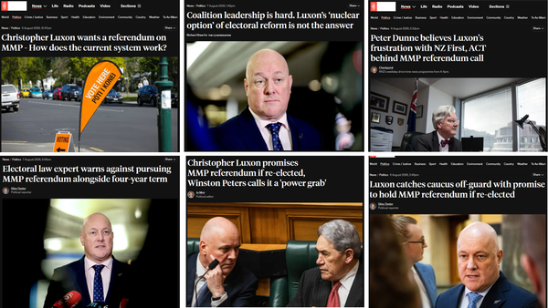 "Luxon Tried to Steal Your Vote on Breakfast Radio, and I Am Not Going to Be Polite About It" - 11 August 2026