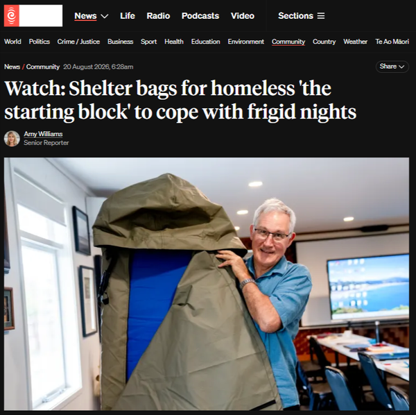 "They Handed Him a Sleeping Bag and Called It Shelter" - 20 August 2026