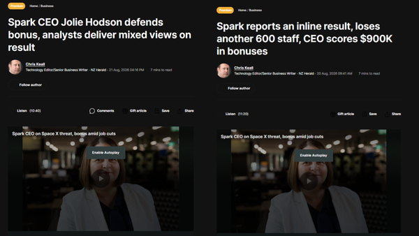 "The Spark Rally: When Job Cuts Make The Share Price Dance" - 21 August 2026