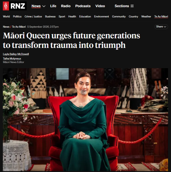 "The Ring Doesn't Lie: Why "Rise By Yourselves" Is the Same Trap in a Kākahu" - 7 September 2026