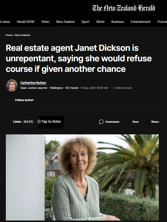 "The Network Behind Janet Dickson: Who's Connected to Who" - 6 September 2026