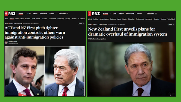 "The Deportation Duopoly: ACT And NZ First Want You To Blame The Wrong People" - 12 September 2026