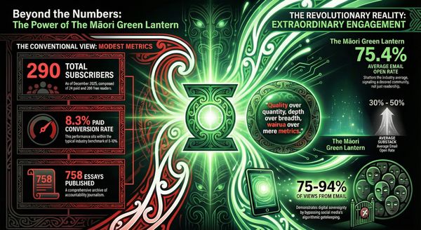 “I Am The Māori Green Lantern" - 13 January 2026