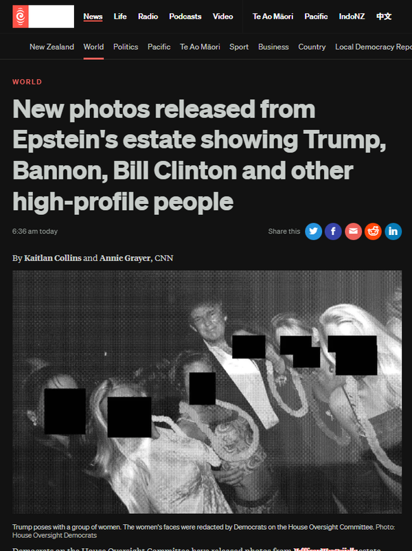 “The Epstein Photos: Network Exposure and Political Theatre on the Final Countdown” - 13 December 2025