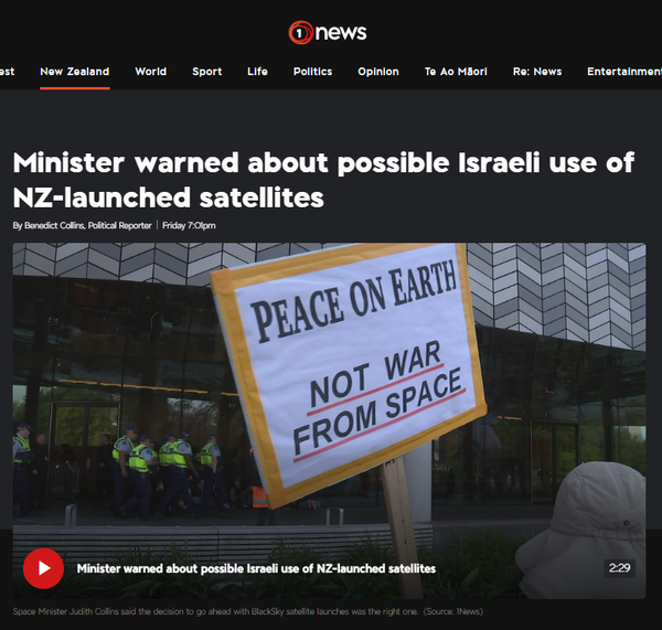 "Blood on Our Launch Pads: How Judith Collins Armed Genocide from Māhia" - 25 October 2025