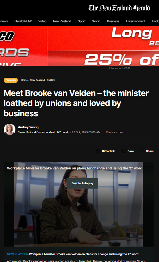 "The $12.8 Billion Attack on Working Women" - 27 October 2025