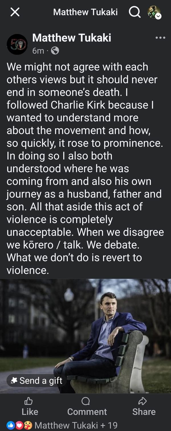 "The Corporate Stooge Defends His Far-Right Heroes" - 12 September 2025