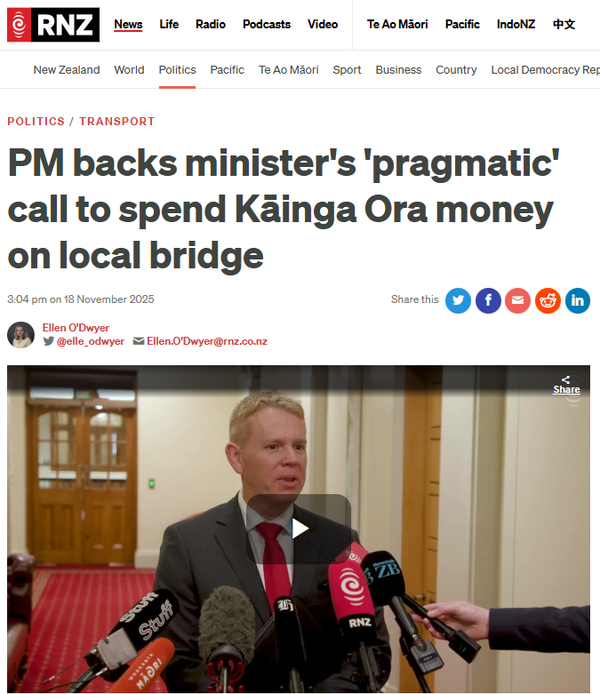 “Te Taihanga o Te Mana: Chris Bishop’s Pragmatic Betrayal of Housing, Mana Whenua, and Democratic Accountability” - 19 November 2025 