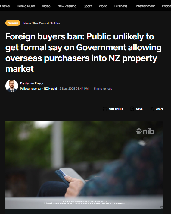 “The Nest of Love Gets Sold to the Highest Bidder” - 3 September 2025