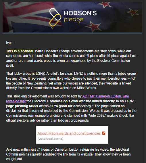 “The White Supremacist Puppetmaster’s Latest Scam” - 4 October 2025