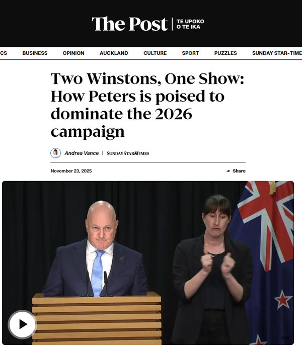 “Two Winstons, One Strategy” - 23 November 2025