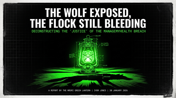 “THE ManageMyHealth WOLF EXPOSED, THE FLOCK STILL BLEEDING: WHEN “JUSTICE” BECOMES ANOTHER EUPHEMISM FOR FAILURE” - 31 January 2026