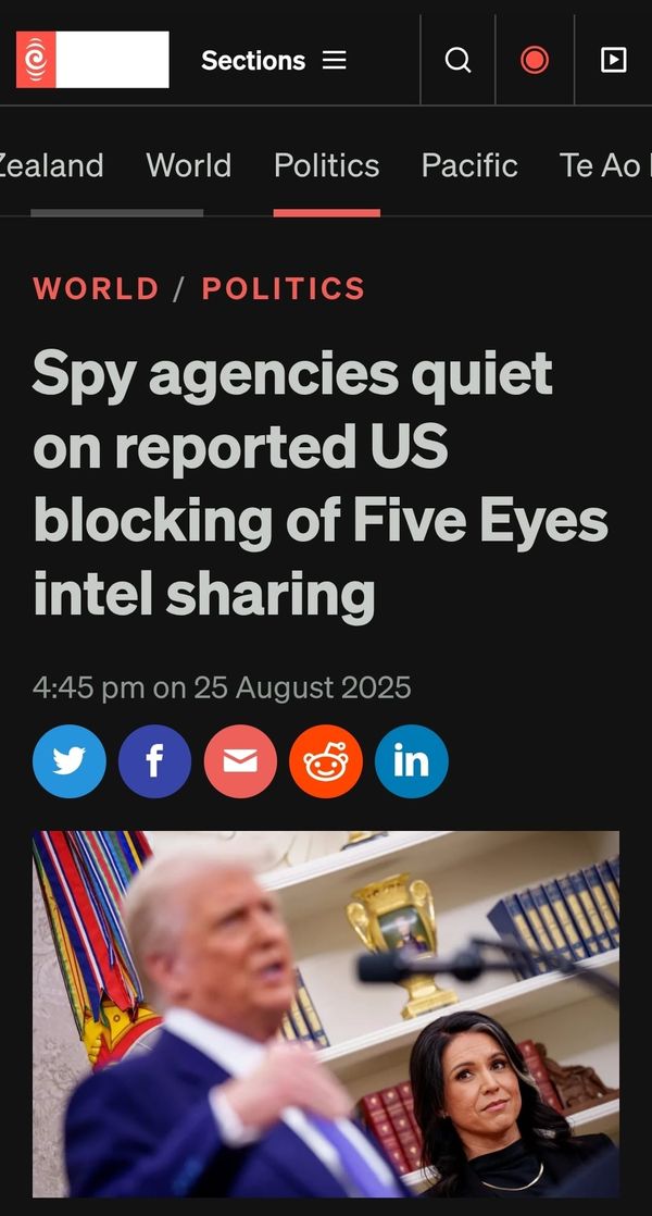 "Five Eyes, No Soul" - 26 August 2025