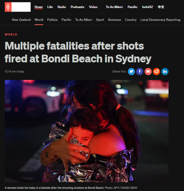 “The Bondi Beach Massacre and the Patterns of Hatred Australia Refuses to Name” - 15 December 2025