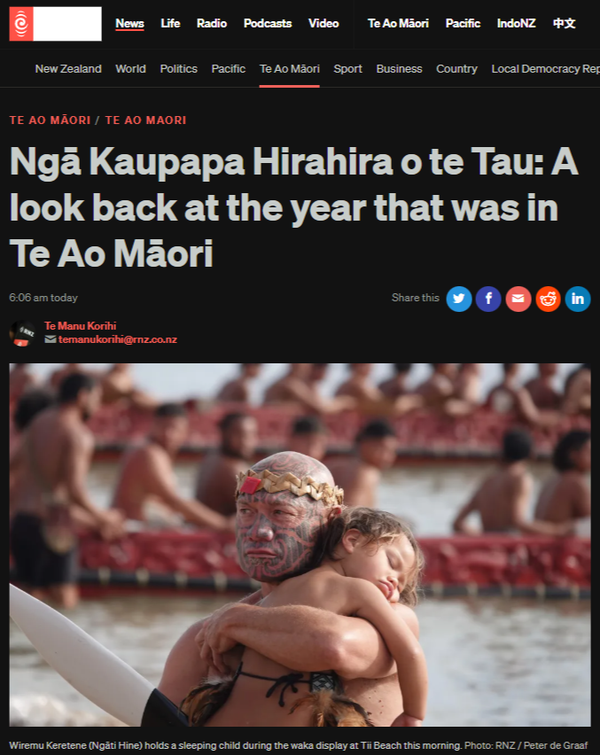 “2025 Te Ao Māori: Year of Losses and the Infrastructure of Rollback” - 30 December 2025